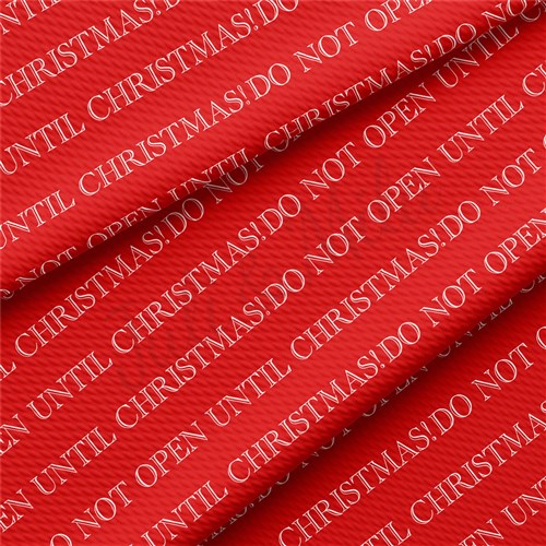 Christmas Printed Liverpool Bullet Textured Stretch Solid Strip Thick Knit Jersey Fabric