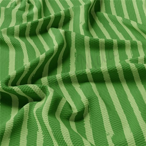 Watermelon Liverpool Bullet Textured Stretch Solid Strip Thick Knit Jersey Fabric
