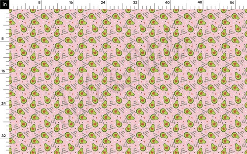 You Guac My World Valentine's Day Fabric AA1132 & Get a Free $89.99 Embroidery Bundle