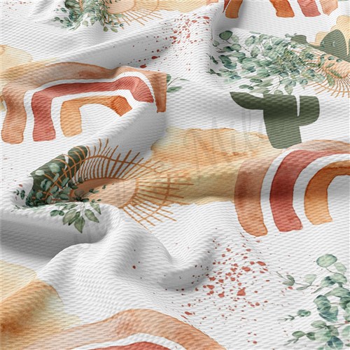 Printed Liverpool Bullet Textured Stretch Solid Strip Thick Knit Jersey Fabric