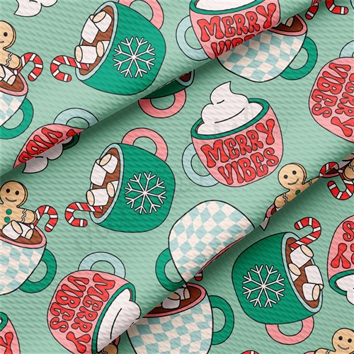 Christmas Printed Liverpool Fabric christmas AA1879 & Get a Free $89.99 Embroidery Bundle