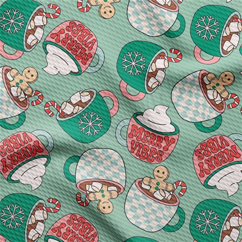 Christmas Printed Liverpool Fabric christmas AA1879 & Get a Free $89.99 Embroidery Bundle