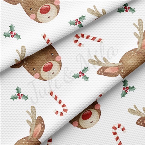 Christmas Printed Liverpool Fabric AA2146 & Get a Free $89.99 Embroidery Bundle