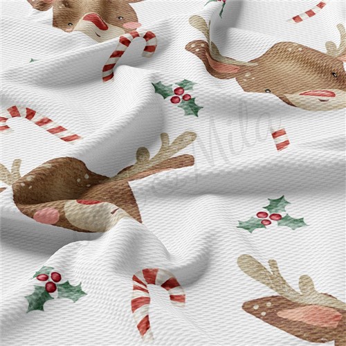 Christmas Printed Liverpool Fabric AA2146 & Get a Free $89.99 Embroidery Bundle