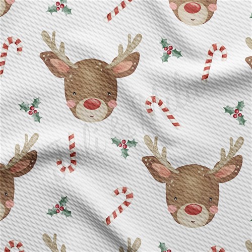 Christmas Printed Liverpool Fabric AA2146 & Get a Free $89.99 Embroidery Bundle