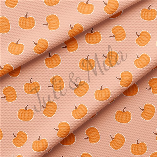 Pumpkin Printed Liverpool 4 Way Fabric pumpkin3 & Get a Free $89.99 Embroidery Bundle