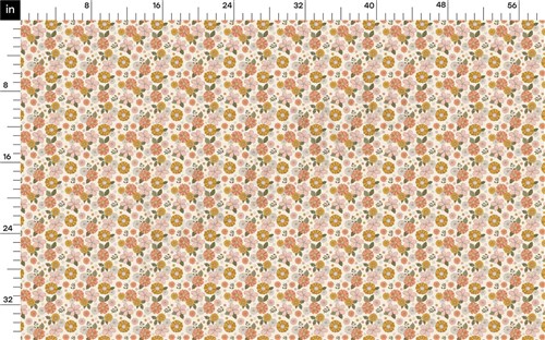 Floral Printed Liverpool Fabric AA2194 & Get a Free $89.99 Embroidery Bundle