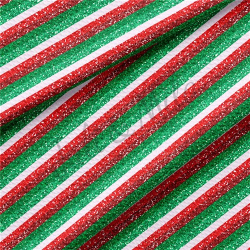 Christmas Liverpool Bullet Textured Stretch Solid Strip Thick Knit Jersey Fabric