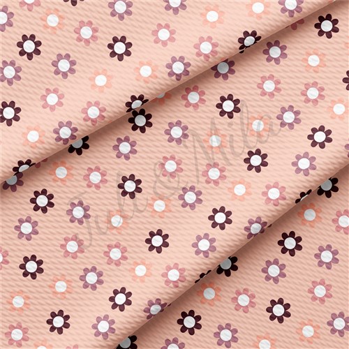 Printed Liverpool Bullet Textured Stretch Solid Strip Thick Knit Jersey Fabric