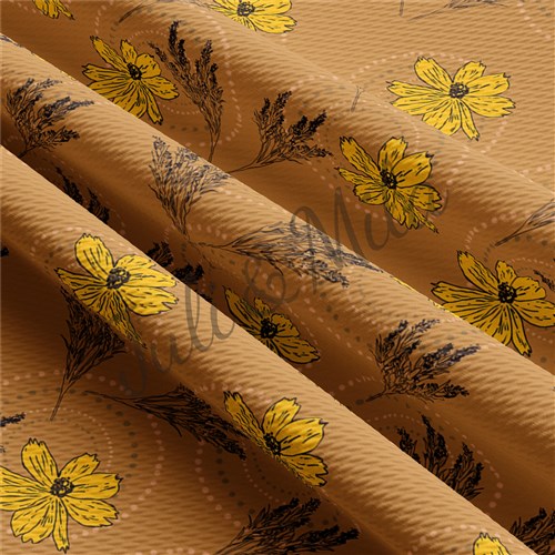 Printed Liverpool Fabric Floral58 & Get a Free $89.99 Embroidery Bundle