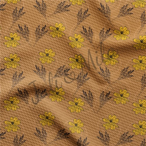 Printed Liverpool Fabric Floral58 & Get a Free $89.99 Embroidery Bundle