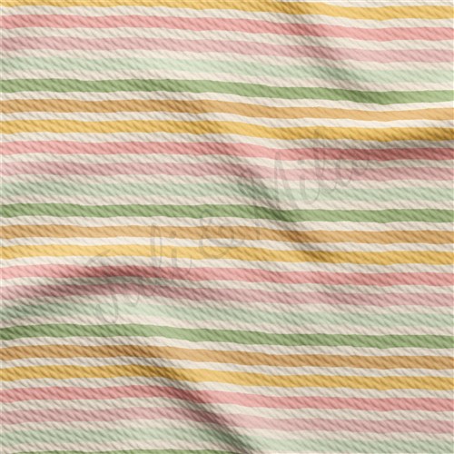 Printed Liverpool Bullet Textured Stretch Solid Strip Thick Knit Jersey Fabric