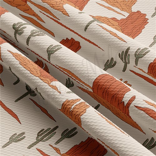 Boho Western Printed Liverpool Fabric AA2185 & Get a Free $89.99 Embroidery Bundle