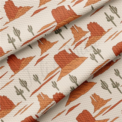 Boho Western Printed Liverpool Fabric AA2185 & Get a Free $89.99 Embroidery Bundle