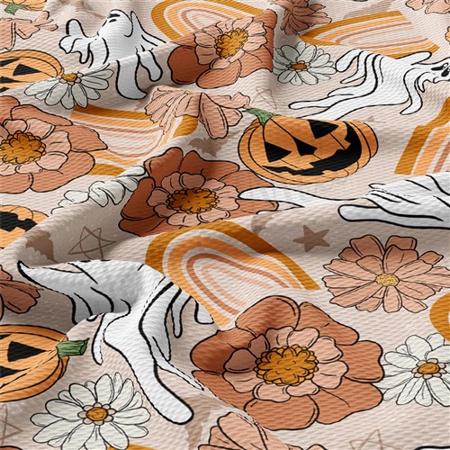 Fall Autumn Pumpkin Halloween Printed helloween AA1889 & Get a Free $89.99 Embroidery Bundle