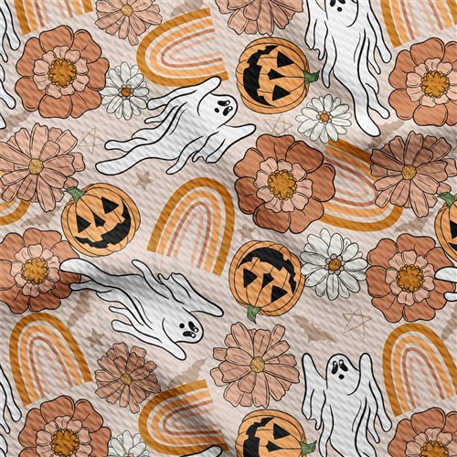 Fall Autumn Pumpkin Halloween Printed helloween AA1889 & Get a Free $89.99 Embroidery Bundle