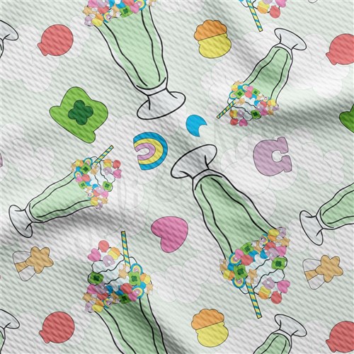St. Patrick's Day Printed Liverpool Fabric AA1985 & Get a Free $89.99 Embroidery Bundle