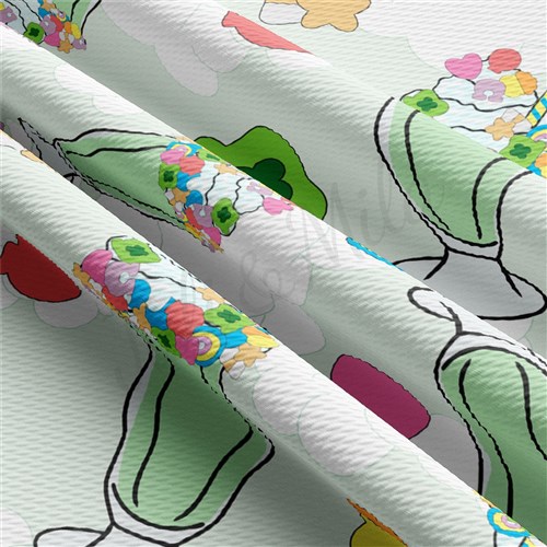 St. Patrick's Day Printed Liverpool Fabric AA1985 & Get a Free $89.99 Embroidery Bundle