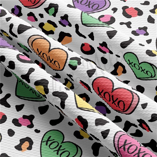 Valentine's Day Liverpool Bullet Textured Stretch Solid Strip Thick Knit Jersey Fabric