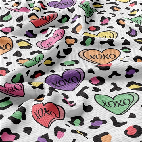 Valentine's Day Liverpool Bullet Textured Stretch Solid Strip Thick Knit Jersey Fabric