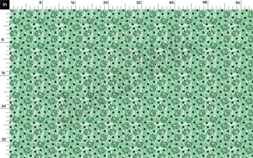 St. Patrick's Day Printed Liverpool Bullet Textured Stretch Solid Strip Thick Knit Jersey Fabric