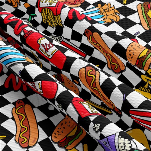 Printed Liverpool 4 Way Fabric AA1301 & Get a Free $89.99 Embroidery Bundle
