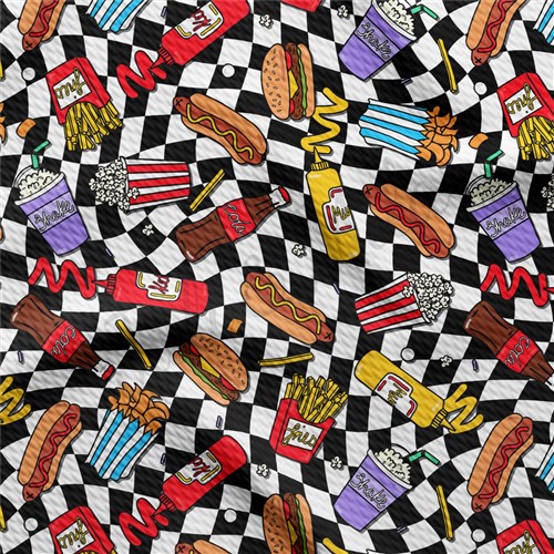 Printed Liverpool 4 Way Fabric AA1301 & Get a Free $89.99 Embroidery Bundle