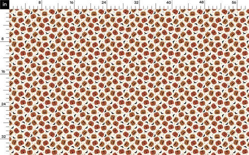Autumn Fall Halloween Printed Liverpool Fabric AA1838 & Get a Free $89.99 Embroidery Bundle