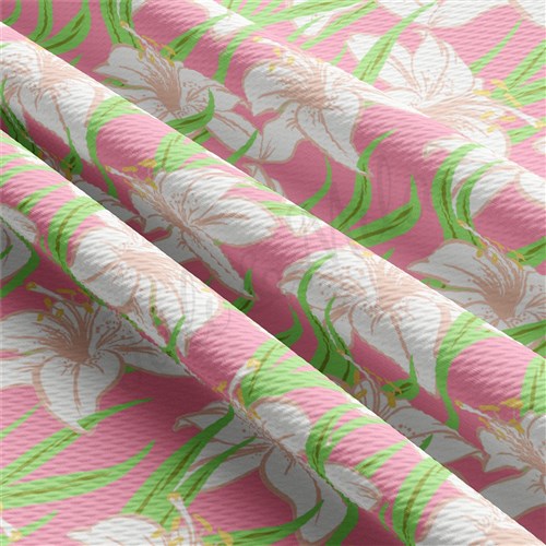 Easter AA2341 Liverpool Bullet Textured Stretch Solid Strip Thick Knit Jersey Fabric