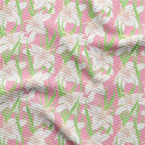 Easter AA2341 Liverpool Bullet Textured Stretch Solid Strip Thick Knit Jersey Fabric