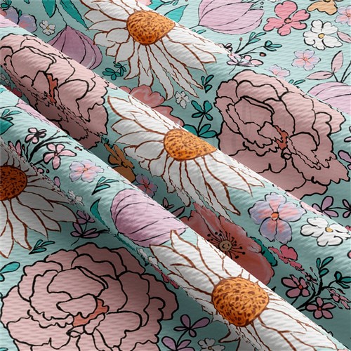 Floral Printed Liverpool AA1584 & Get a Free $89.99 Embroidery Bundle