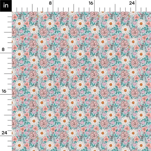 Floral Printed Liverpool AA1584 & Get a Free $89.99 Embroidery Bundle