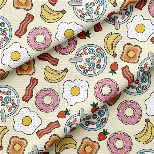 Food Printed Liverpool Fabric AA2084 & Get a Free $89.99 Embroidery Bundle