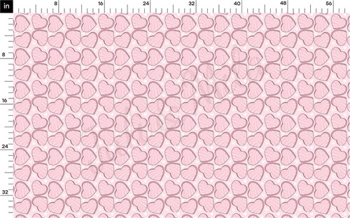 Valentine's Day Liverpool Bullet Textured Stretch Solid Strip Thick Knit Jersey Fabric