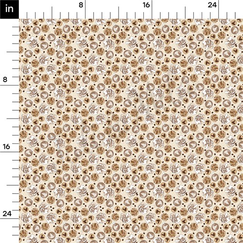 Fall Autumn Latte Printed Liverpool Bullet Textured Stretch Solid Strip Thick Knit Jersey Fabric