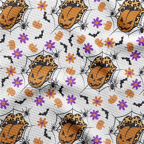 Fall Autumn Halloween Printed Liverpool Fabric AA892 & Get a Free $89.99 Embroidery Bundle