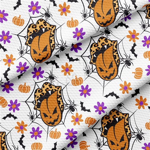 Fall Autumn Halloween Printed Liverpool Fabric AA892 & Get a Free $89.99 Embroidery Bundle