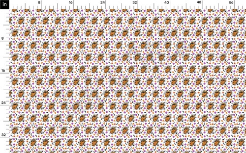 Fall Autumn Halloween Printed Liverpool Fabric AA892 & Get a Free $89.99 Embroidery Bundle