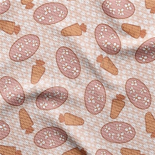 Easter Liverpool Bullet Textured Stretch Solid Strip Thick Knit Jersey Fabric