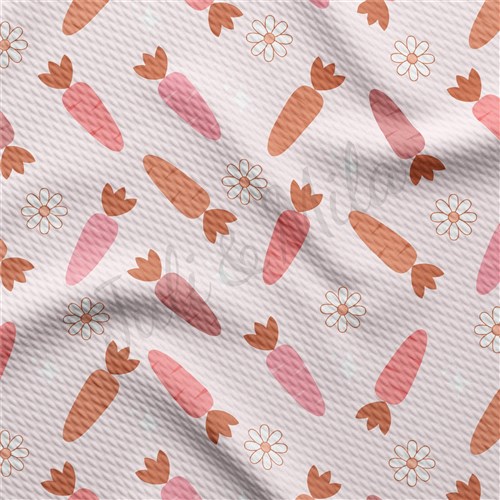 Easter Liverpool Bullet Textured Stretch Solid Strip Thick Knit Jersey Fabric