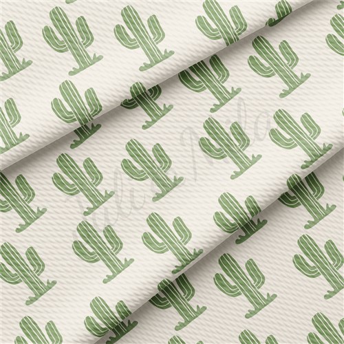 Western Boho Printed Liverpool 4 Way AA1943 cacti & Get a Free $89.99 Embroidery Bundle