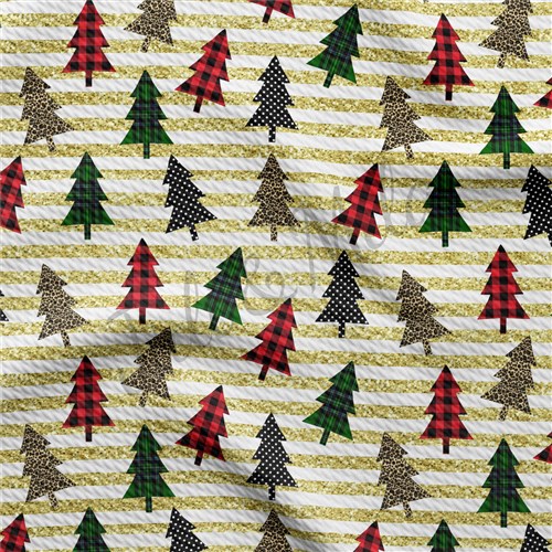 Christmas Liverpool Bullet Textured Stretch Solid Strip Thick Knit Jersey Fabric
