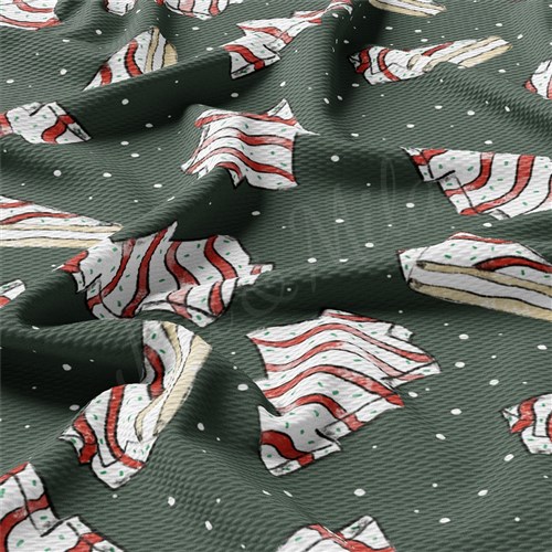 Christmas Printed Liverpool Fabric AA2086 & Get a Free $89.99 Embroidery Bundle