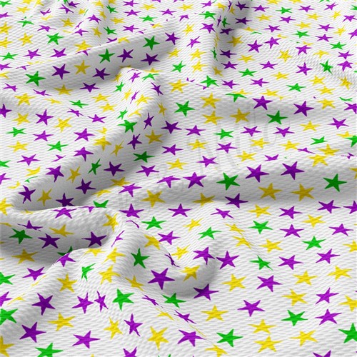 Mardi Gras AA2354 Liverpool Bullet Textured Stretch Solid Strip Thick Knit Jersey Fabric
