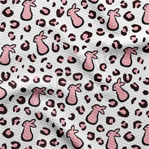 Easter AA1253 Liverpool Bullet Textured Stretch Solid Strip Thick Knit Jersey Fabric