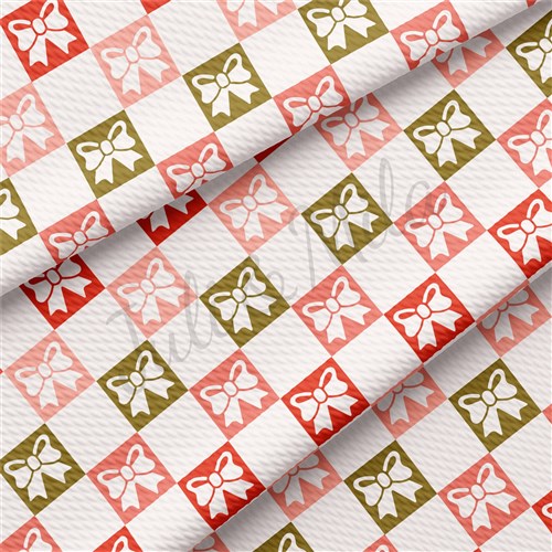 Christmas Printed Liverpool Bullet Textured Stretch Solid Strip Thick Knit Jersey Fabric