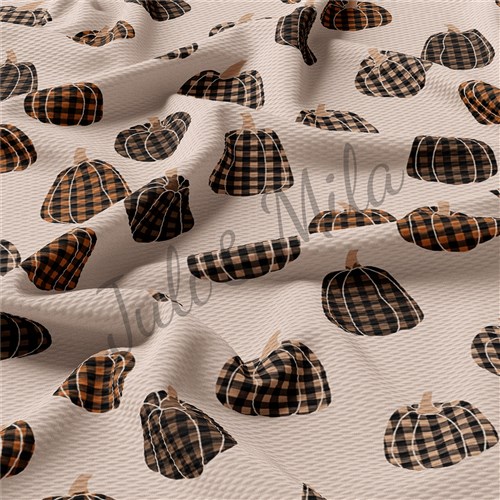 Pumpkin Printed Liverpool 4 Way Fabric AB4 & Get a Free $89.99 Embroidery Bundle