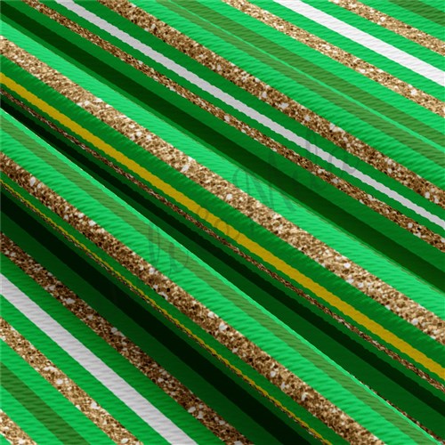 St. Patrick's Day Stripes16 Liverpool Bullet Textured Stretch Solid Strip Thick Knit Jersey Fabric