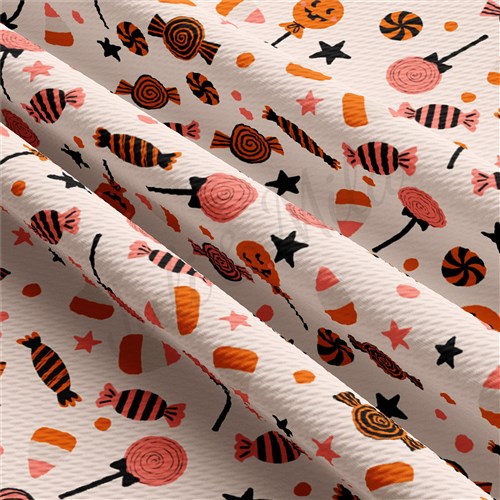 Fall AutumnPrinted Liverpool Bullet Textured Stretch Solid Strip Thick Knit Jersey Fabric