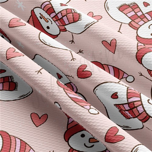 Christmas Christmas Liverpool Bullet Textured Stretch Solid Strip Thick Knit Jersey Fabric
